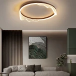 Потолочный светильник круглый Izelin D50 Black Imperiumloft Izelin01 (223813-23) (LED, 220V, кольцо)