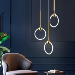 Подвесной светильник Ring L D30 Золото ImperiumLoft Ring01 (178407-26) (LED, 220V, на проводе, кольцо)