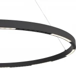 Подвесной светильник ST Luce SL6238 SL6238.443.01 черный/черный LED 1*43W 4000K (220V, на тросе)