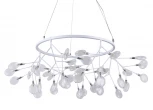 Подвесная люстра Crystal Lux Evita SP45 D WHITE/TRANSPARENT