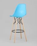 Стул Stool Group Eames DSW барный бирюзовый УТ000004933