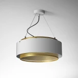 Подвесной светильник Casing 38 белый ImperiumLoft Casing01 (189561-26) (LED, 220V, на тросе, круглые, кольцо)