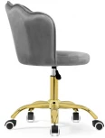 Компьютерное кресло Woodville Bud grey / gold 15538