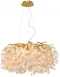 Подвесная люстра Lussole Mesa LSP-8850 (220V, на тросе, листья, ветки)