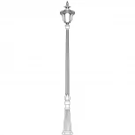 Наземный фонарь Feron Флоренция 11427 (220V, под старину, IP44)