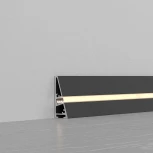 Профиль PLINTUS-H40-2000 BLACK (Arlight, Алюминий) 052398