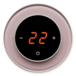 Терморегулятор AURA RONDA 0627 TAUPE METAL (КАКАО)