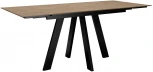 Стол DikLine DM120 Дуб галифакс,опоры черные