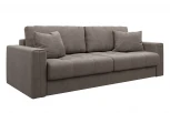 Диван тканевый прямой серо-коричневый D1 Брайтон AAA41396005