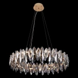 Подвесная люстра L'Arte Luce Stecciato L92415.92 (220V, хрусталь, на тросе, кольцо)