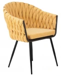 Стул обеденный MATILDA (жёлтая ткань (LAR 275-8))