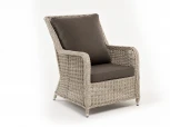 "Гляссе" кресло плетеное из искусственного ротанга, цвет бежевый 4SIS арт.УТ-00006458