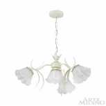 Подвесная люстра Arte Milano Napoli 316066/D680/4 IV (220V, на цепи, цветы, листья)