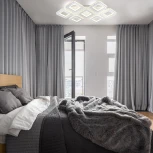 Потолочная люстра Avolon 10261/7 LED*280W White (ночной режим, 220V, пульт управления)