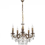 Подвесная люстра Lucia Tucci Firenze 141.5 antique (220V, на цепи, подсвечник, свеча)