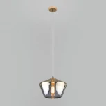 Подвесной светильник Eurosvet Franco 50199/1 золото (220V, на проводе, круглые)