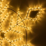 Фигура ARD-SNOWFLAKE-M9-900x900-360LED Warm (230V, 22W) (IP65)