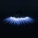 Гирлянда Сосульки 4м Белые 16см 24В, 16LED, Провод Прозрачный ПВХ, IP54