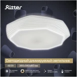 Светильник потолочный светодиодный диммируемый Ritter Mira 52210 2