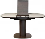 Кухонный стол Garda Decor 77IP-DT877-1 (Темный орех/Светло-серый)