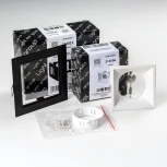 Встраиваемый светильник под LED модуль/ламп МR16 Lightstar Domino D51706WMOD (220V)