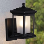 Настенный фонарь уличный Reluce 08288-9.2-001U BK