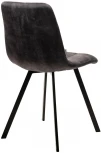 Стул CHILLI SQUARE VT5001-3 античный серый, велюр без "пальчиковый"/ черный каркас M-City 629M04868