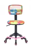 Кресло детское Бюрократ CH-299-F мультиколор абстракция сетка/ткань крестовина пластик подст.для ног