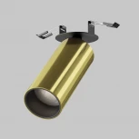 Встраиваемый точечный светильник Maytoni Focus Led C053CL-L12W4K-W-BS (220V, круглые)