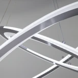 Подвесная люстра Eurosvet Virtus 90231/2 серебро