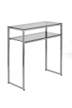 Консольный стол AllConsoles 1043-CS grey серебряный