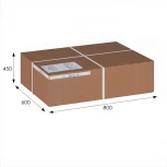 Кресло-качалка маятник Мэтисон ткань орех, каркас вишня от фабрики Mebelik