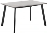 Стол Dublin раскладной 120-160х80х75 серый мрамор с чёрными ножками Bradex Home RF 0415