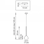 Подвесной светильник Lightstar Forma 808117