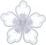 Потолочная люстра Natali Kovaltseva LED LIGHT LAMPS 81230