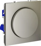 Диммер поворотно-нажимной 600 Вт (шелк) Voltum S70 VLS070304