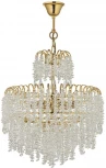 Подвесная люстра Arti Lampadari Daverio Gold Daverio E 1.5.40.105 G (220V, хрусталь)