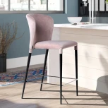 Стул полубарный Albert в шортиках, платиново-серый Top Concept 2001000000821