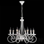 Подвесная люстра Eurosvet 22404 22404/8 белый с золотом