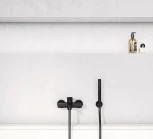 Смеситель Kludi Bozz 386913976 для ванны с душем, черный