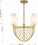 Потолочная люстра Favourite Arc 2992-4P