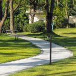 Наземный уличный светильник Favourite Bonum 4659-1F (220V, круглые, IP65)