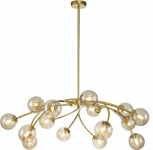 Люстра потолочная на штанге Intero V000226 (11024/15R Gold)