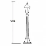 Наземный фонарь Oasis Light 91307S Gb