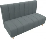 Диван кухонный прямой Ральф (Серый/Рогожка) Лига Диванов арт.123781