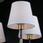 Потолочная люстра на штанге ILLUMICO IL0185-5CSQ-24 BK AB CASTOR