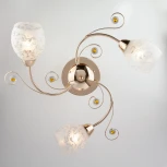 Потолочная люстра Eurosvet 9677 9677/3 золото