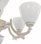 Подвесная люстра Arte Milano AM343837 343837/6 WT+G (220V, на цепи)