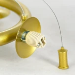 Подвесной светильник Lussole Downey LSP-8804 (220V, на тросе, шарики, молекулы)