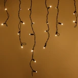 Светодиодная гирлянда ARD-EDGE-PRO-4000x600-BLACK-128LED-MILK-STD Warm (230V, 8W) (IP65)